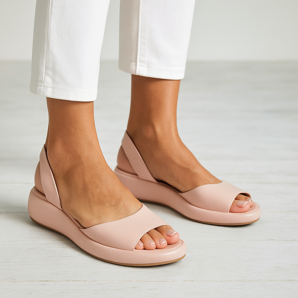 Sandalias cómodas de plataforma ligera