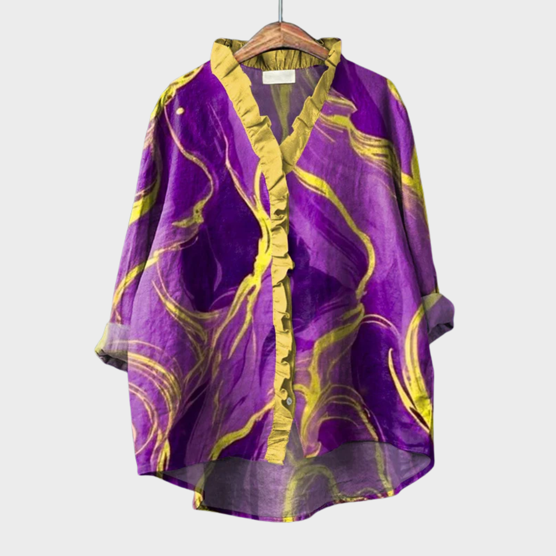 Blusa Realeza Púrpura