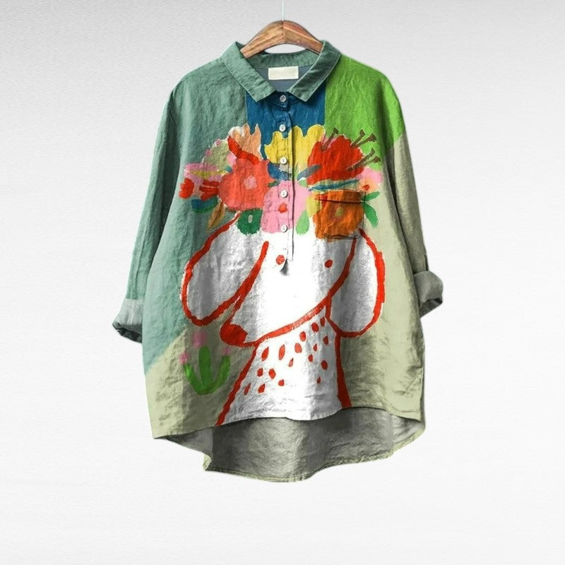 Blusa Jardín Luminoso