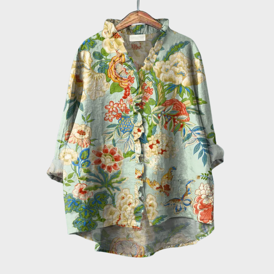 Blusa Flores del Paraíso