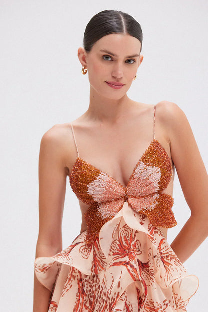 Vestido con Volantes