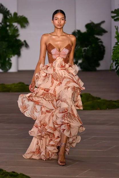 Vestido con Volantes