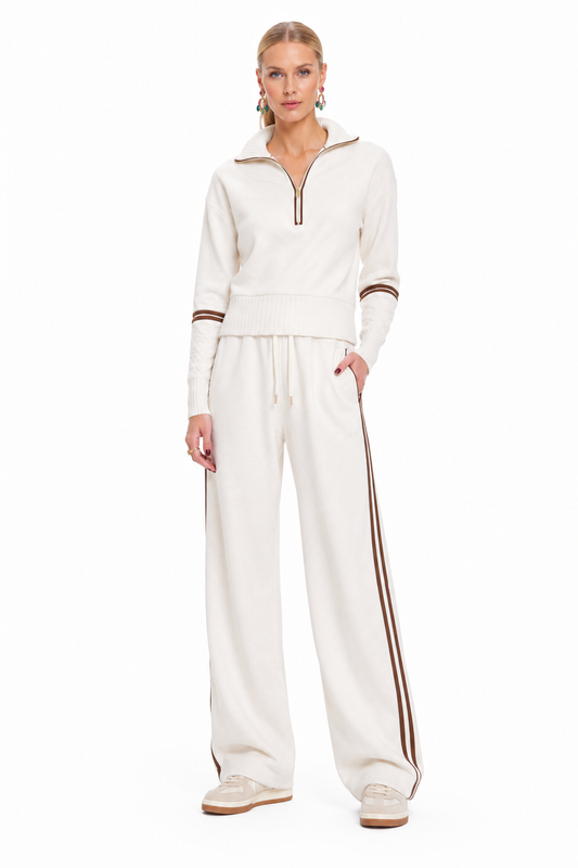 Cojunto con Pantalón de Pierna Ancha