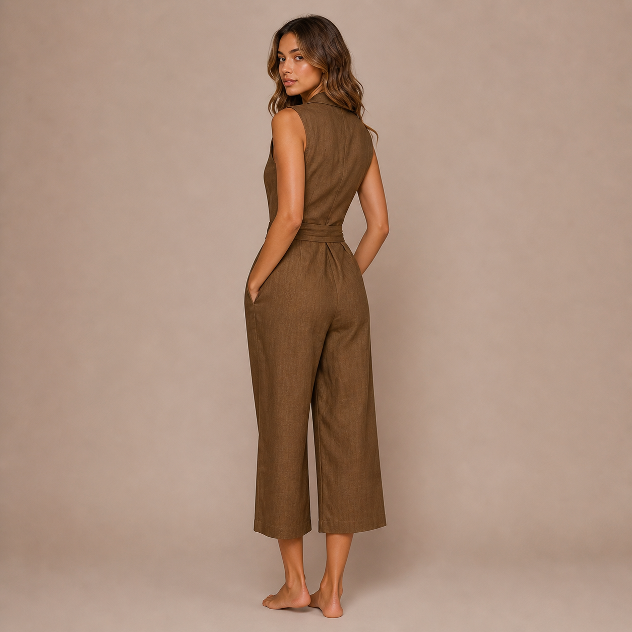 Mara – mono camisero en tono tierra