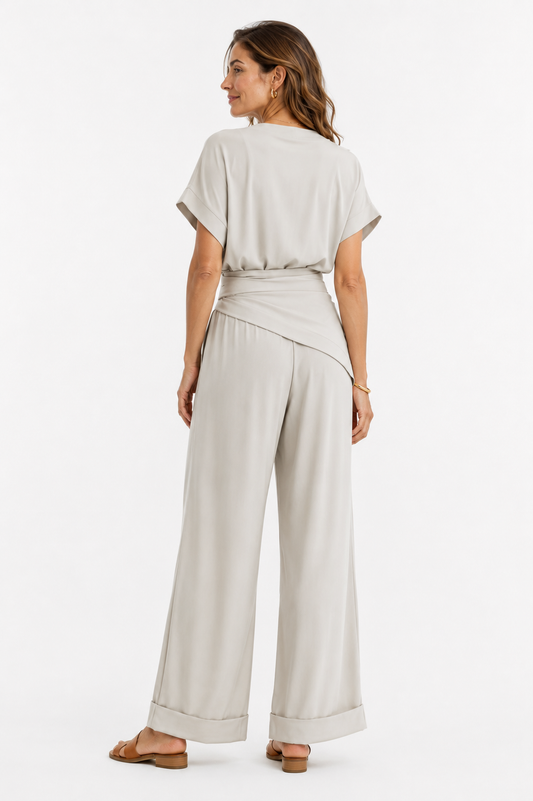 Conjunto Elegante de Dos Piezas
