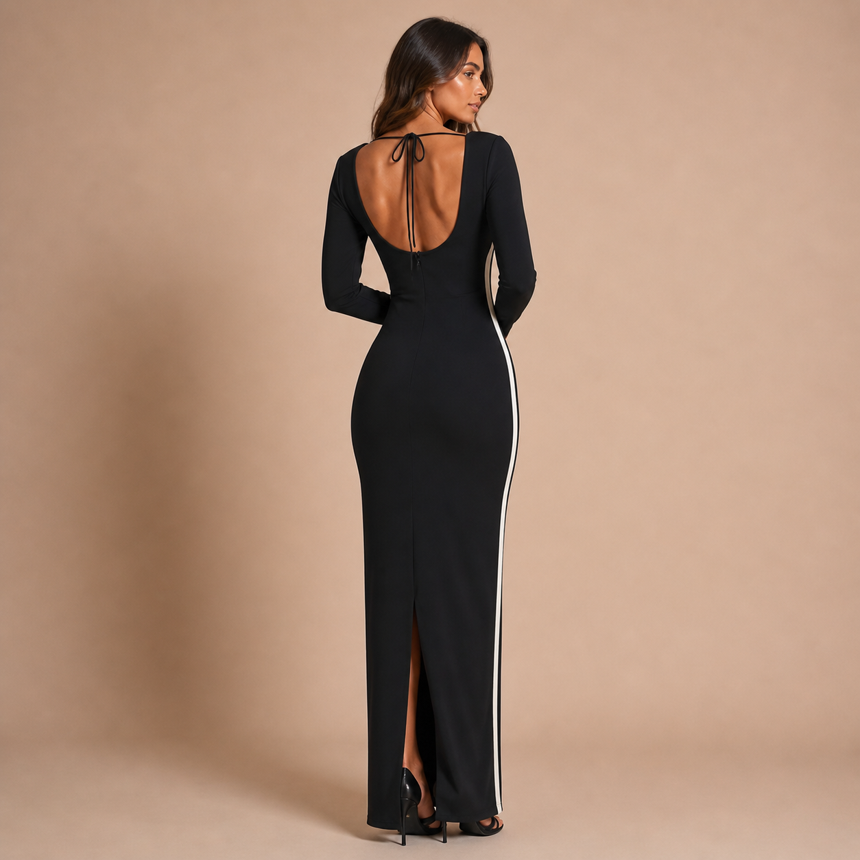 Leonor – vestido de corte largo con efecto moldeador