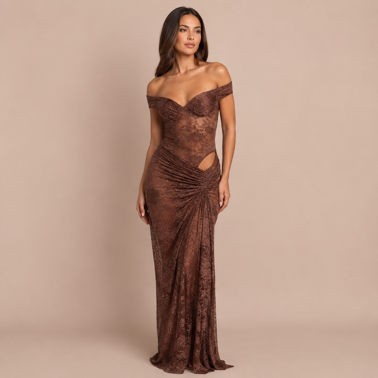 Camila - Vestido Maxi Espalda Descubierta