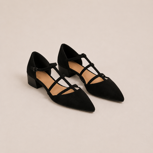 Celeste™ | Tacones elegantes de tiras cruzadas