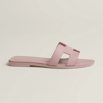 Sandalias planas estilo artesanal
