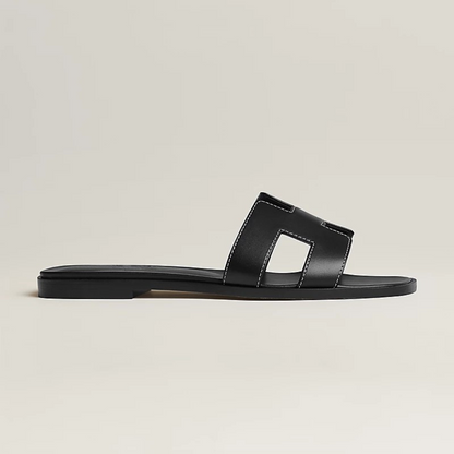 Sandalias planas estilo artesanal