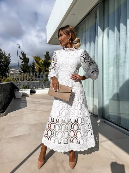 Vestido de Encaje Romántico
