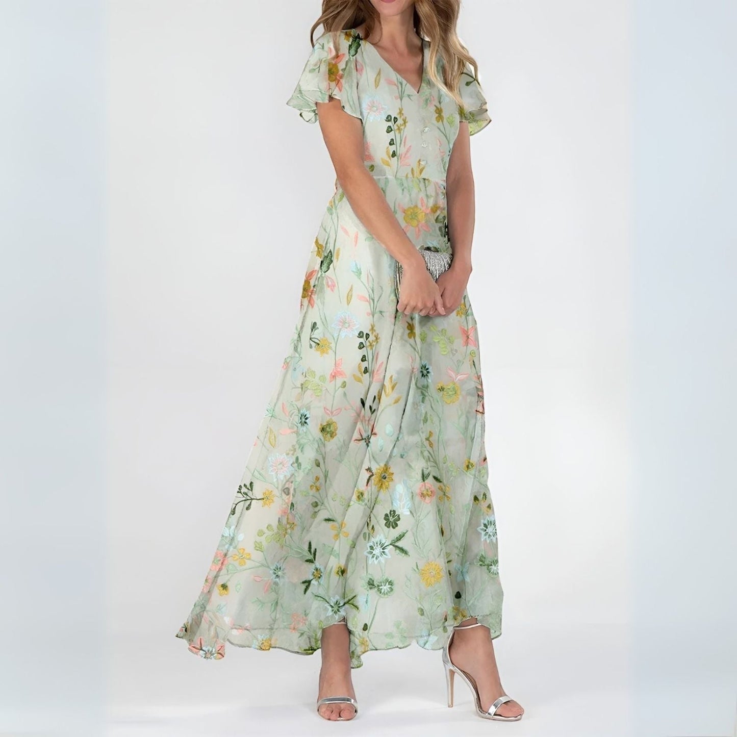 Ana | Vestido de Lujo que Disimula el Abdomen