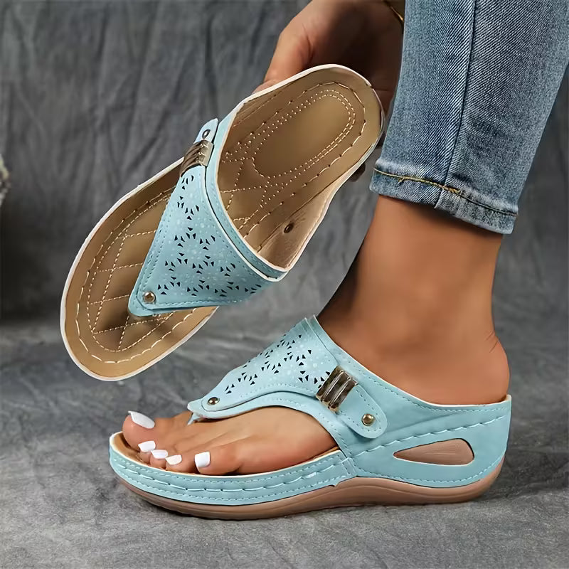 SANDALIAS CUÑA CONFORT