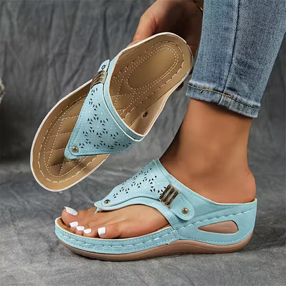 SANDALIAS CUÑA CONFORT