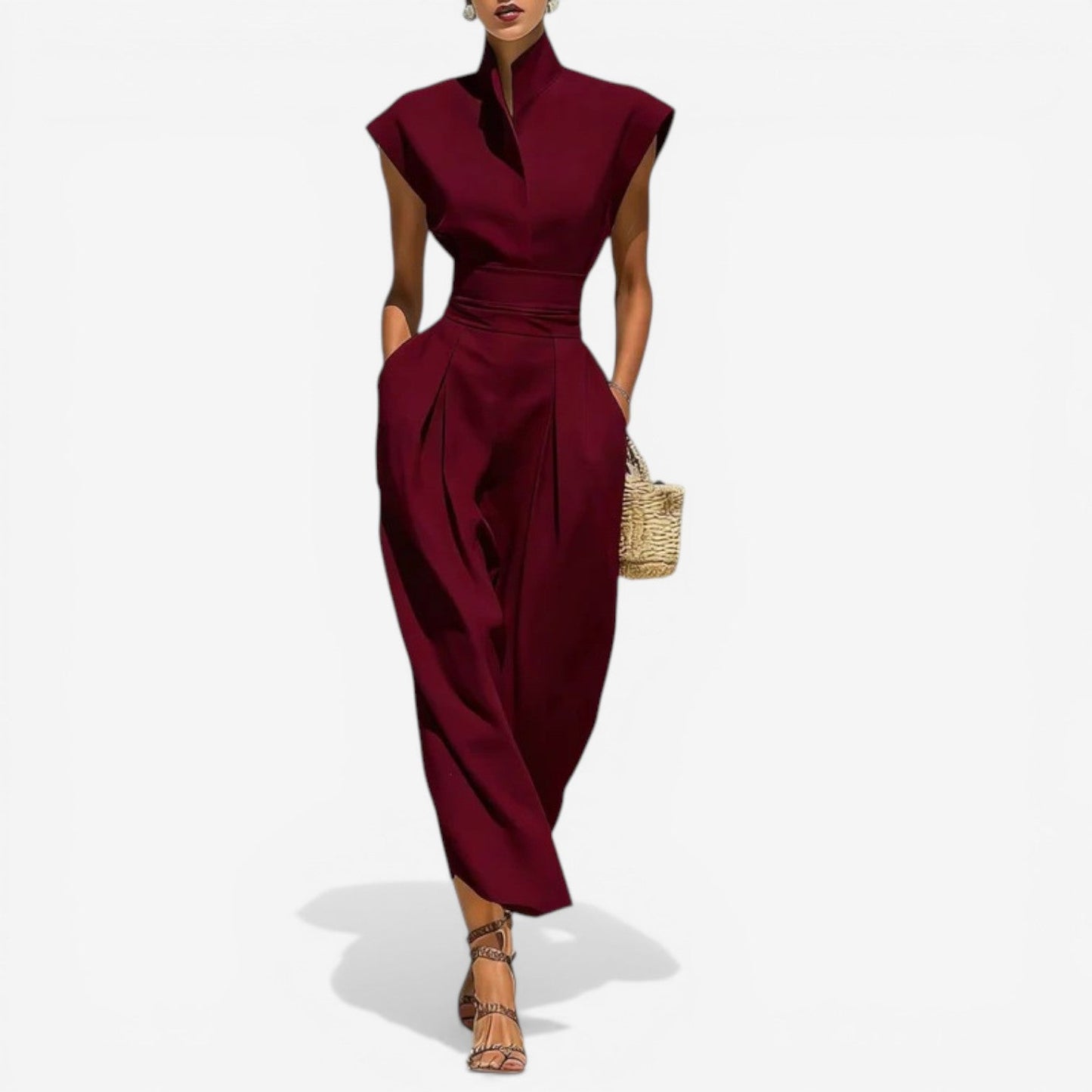 Addison™ Jumpsuit con collo alto