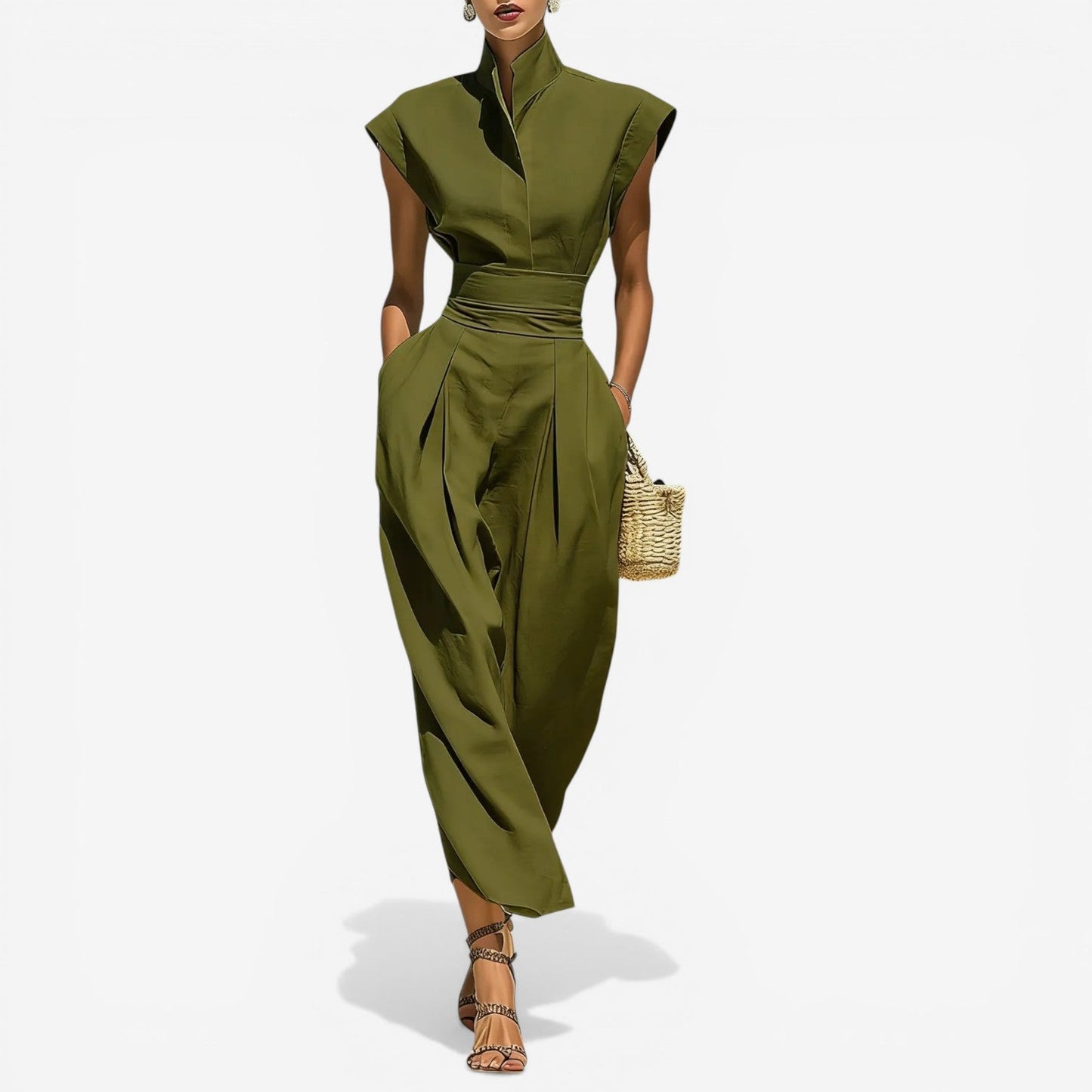 Addison™ Jumpsuit con collo alto
