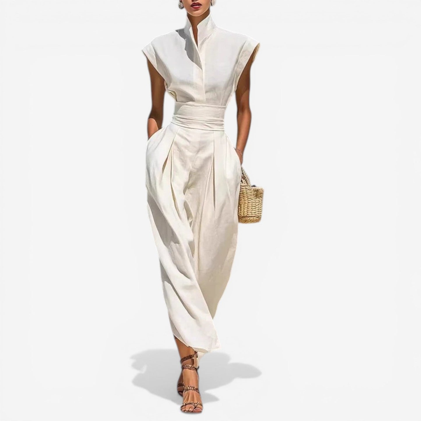 Addison™ Jumpsuit con collo alto