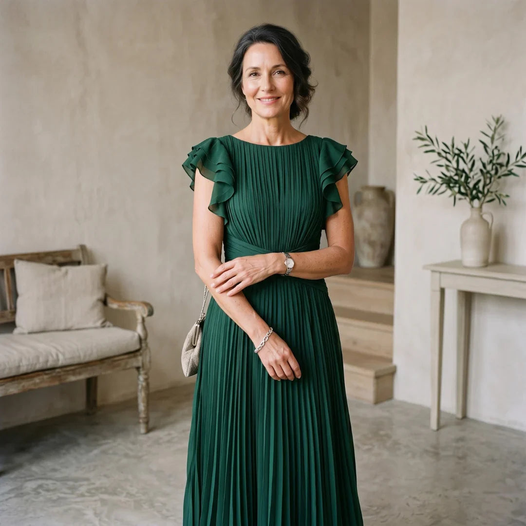 Abigail™ | Vestido Plisado Elegante que Realza tu Figura