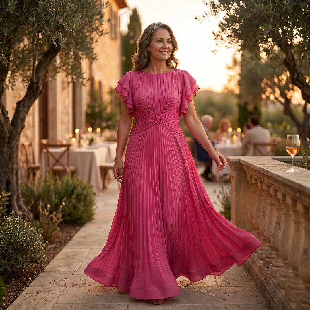 Abigail™ | Vestido Plisado Elegante que Realza tu Figura